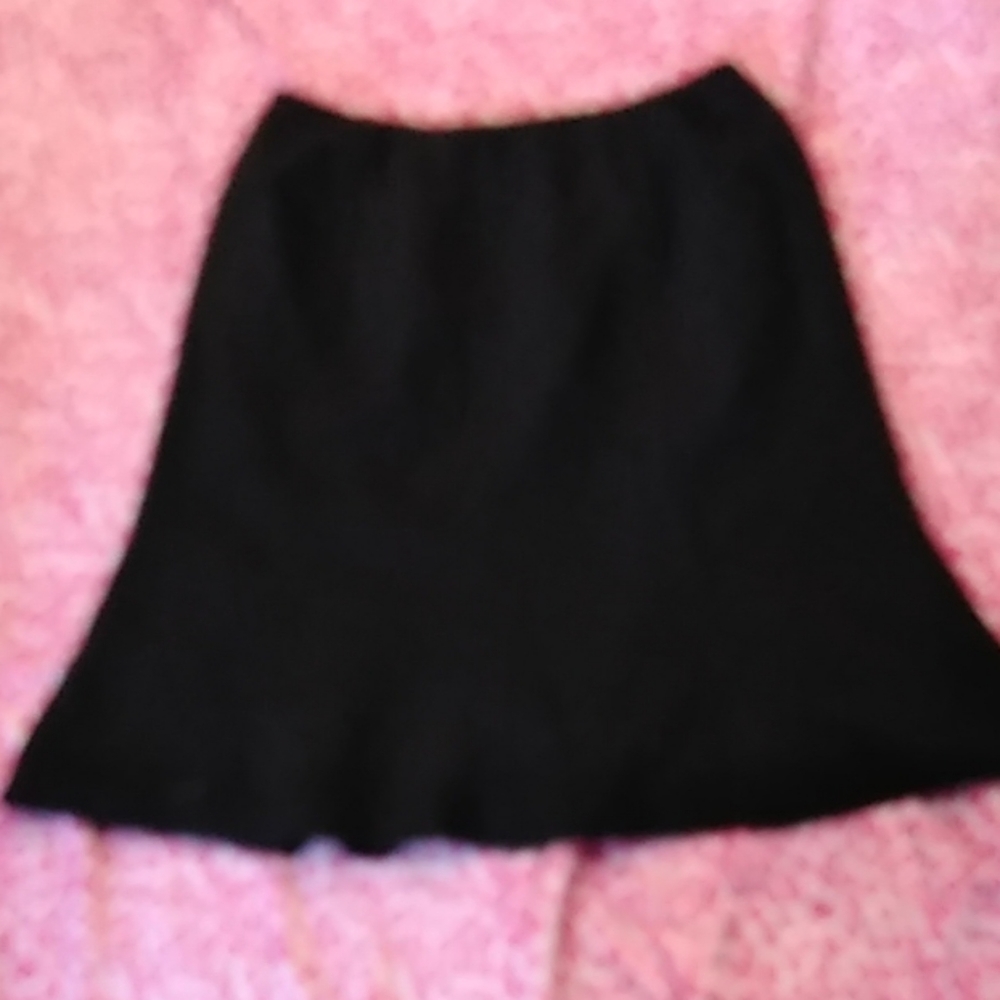 Two black skirts